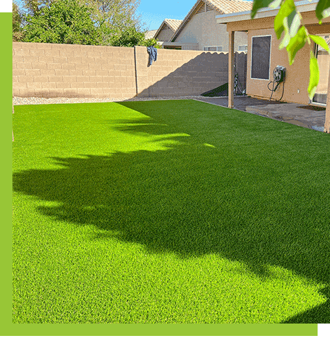 backyard-green-grass-house
