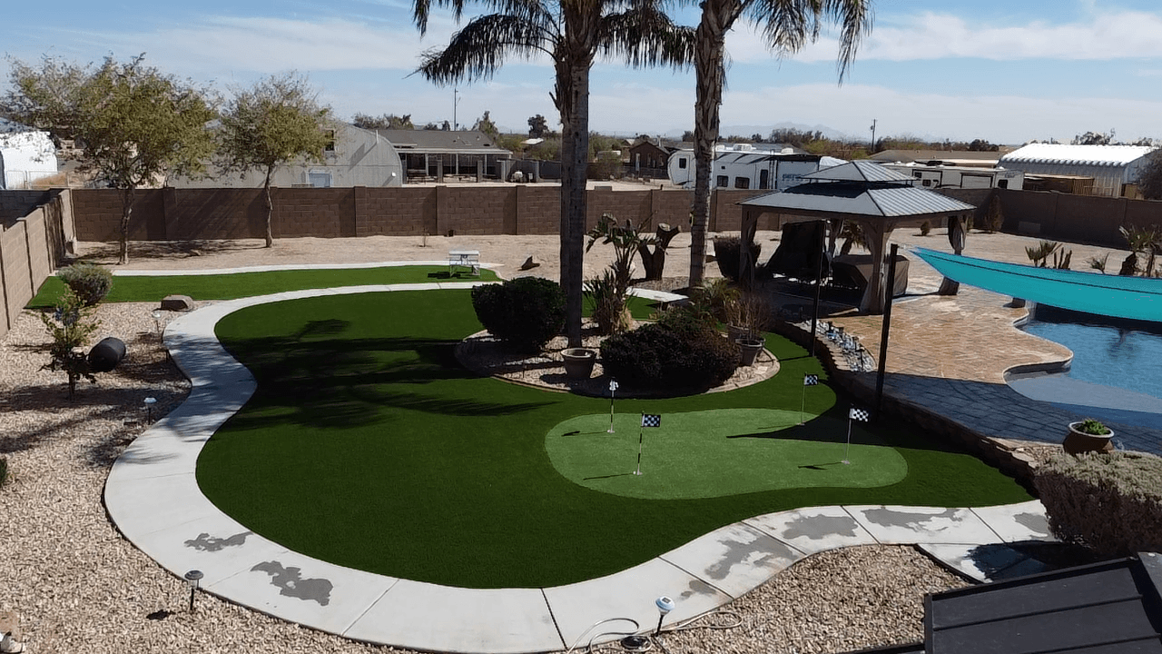 putting greens image 4 our synthetic grass