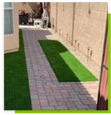Green grass with wonderful pavement | Always Green Turf - Premier Provider of Artificial Grass & Turf in the Phoenix, Arizona area