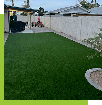 Always Green Turf | Beautiful backyard lawn